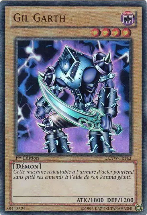 Collection Légendaire 3 : Le Monde de Yugi LCYW - Gil Garth