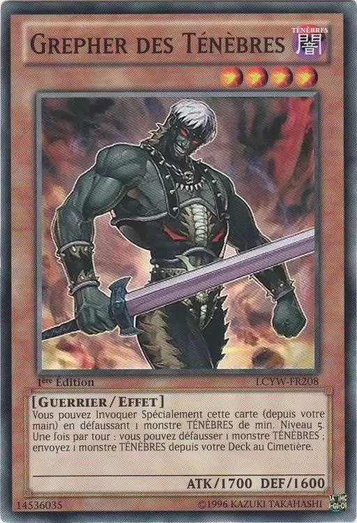 Collection Légendaire 3 : Le Monde de Yugi LCYW - Grepher des Ténèbres