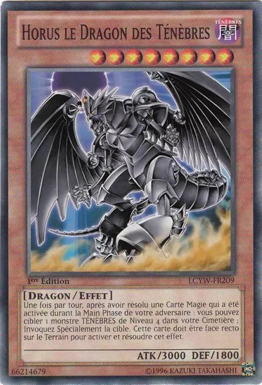 Collection Légendaire 3 : Le Monde de Yugi LCYW - Horus le Dragon des Ténèbres