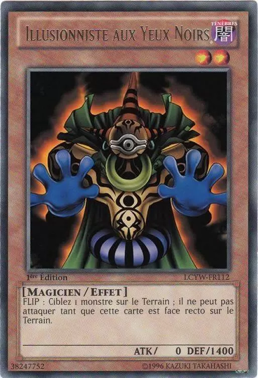 Collection Légendaire 3 : Le Monde de Yugi LCYW - Illusionniste Aux Yeux Noirs