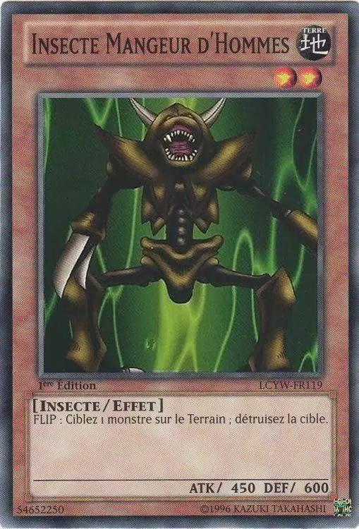 Collection Légendaire 3 : Le Monde de Yugi LCYW - Insecte Mangeur d\'hommes