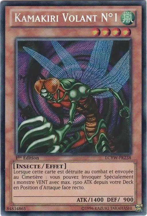 Collection Légendaire 3 : Le Monde de Yugi LCYW - Kamakiri Volant N°1