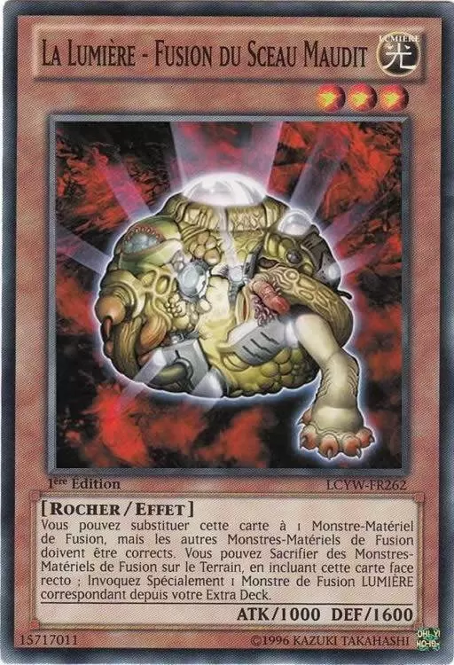 Collection Légendaire 3 : Le Monde de Yugi LCYW - La Lumière - Fusion du Sceau Maudit