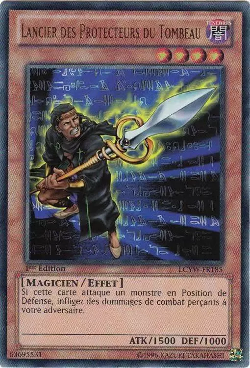 Collection Légendaire 3 : Le Monde de Yugi LCYW - Lancier des Protecteurs du Tombeau