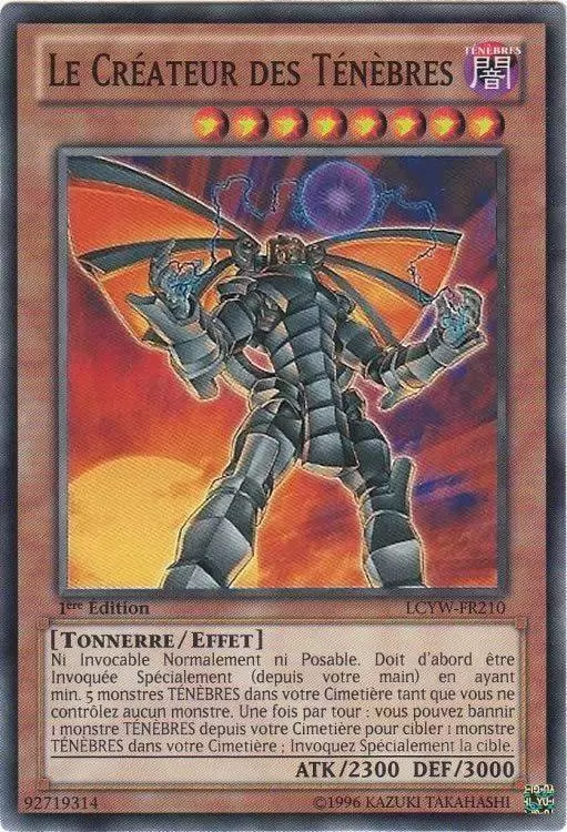 Collection Légendaire 3 : Le Monde de Yugi LCYW - Le Créateur des Ténèbres
