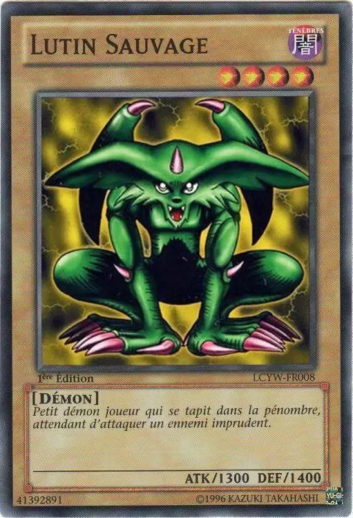 Collection Légendaire 3 : Le Monde de Yugi LCYW - Lutin Sauvage