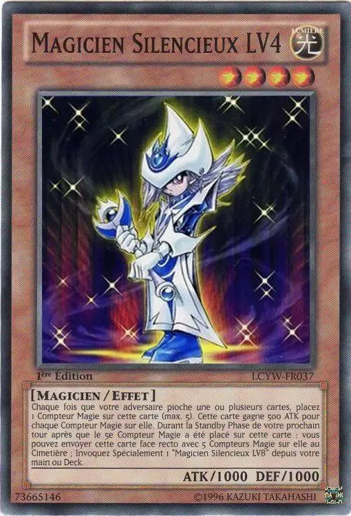 Collection Légendaire 3 : Le Monde de Yugi LCYW - Magicien Silencieux LV4