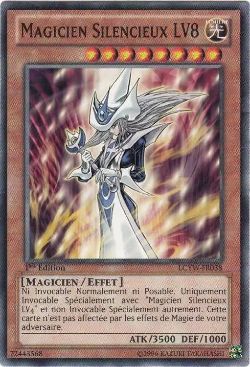 Collection Légendaire 3 : Le Monde de Yugi LCYW - Magicien Silencieux LV8
