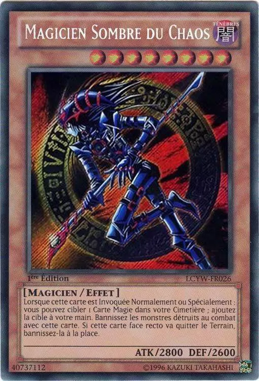 Collection Légendaire 3 : Le Monde de Yugi LCYW - Magicien Sombre du Chaos
