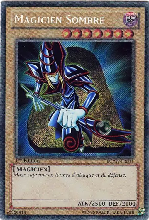Collection Légendaire 3 : Le Monde de Yugi LCYW - Magicien Sombre