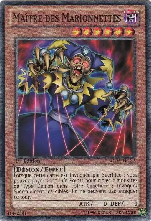 Collection Légendaire 3 : Le Monde de Yugi LCYW - Maître des Marionnettes