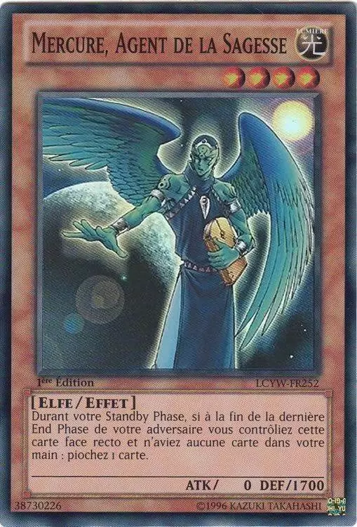 Collection Légendaire 3 : Le Monde de Yugi LCYW - Mercure, Agent de La Sagesse