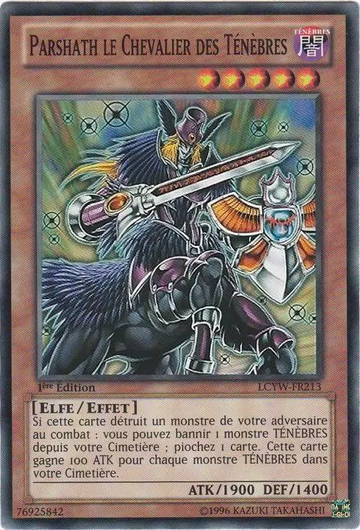 Collection Légendaire 3 : Le Monde de Yugi LCYW - Parshath le Chevalier des Ténèbres