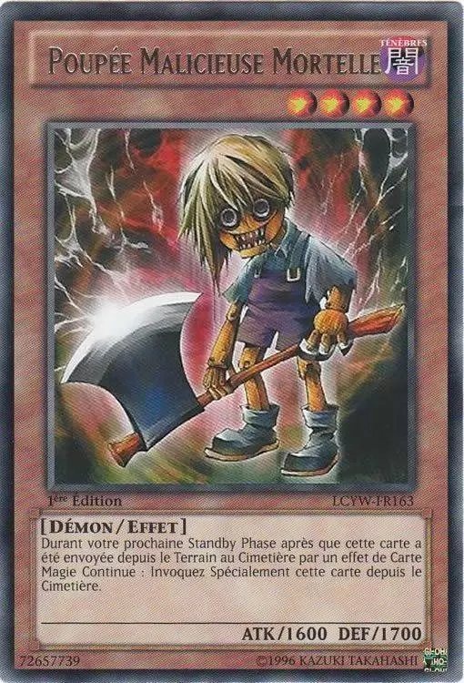 Collection Légendaire 3 : Le Monde de Yugi LCYW - Poupée Malicieuse Mortelle