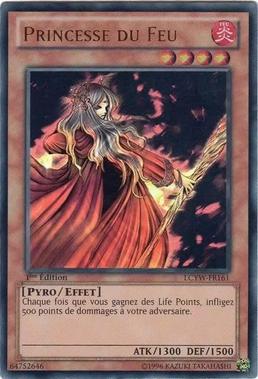 Collection Légendaire 3 : Le Monde de Yugi LCYW - Princesse du Feu