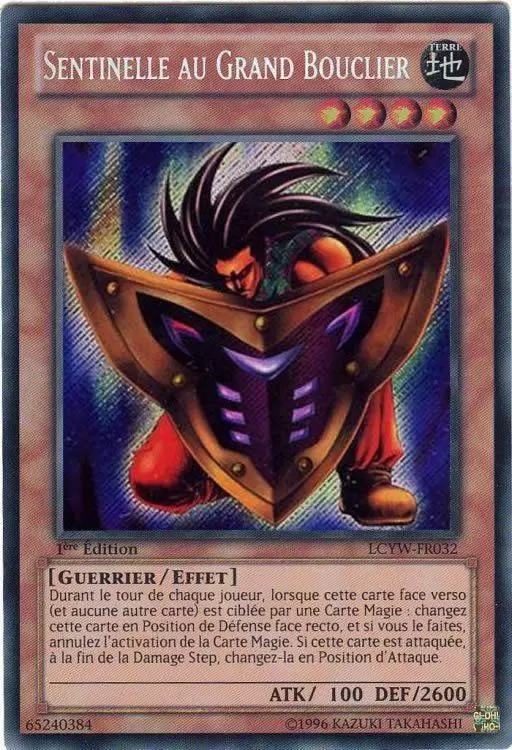 Collection Légendaire 3 : Le Monde de Yugi LCYW - Sentinelle Au Grand Bouclier