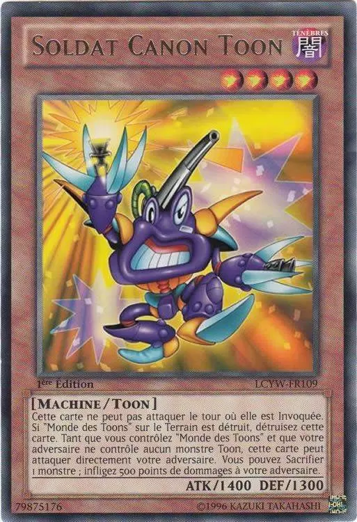 Collection Légendaire 3 : Le Monde de Yugi LCYW - Soldat Canon Toon