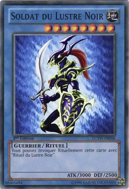 Collection Légendaire 3 : Le Monde de Yugi LCYW - Soldat du Lustre Noir