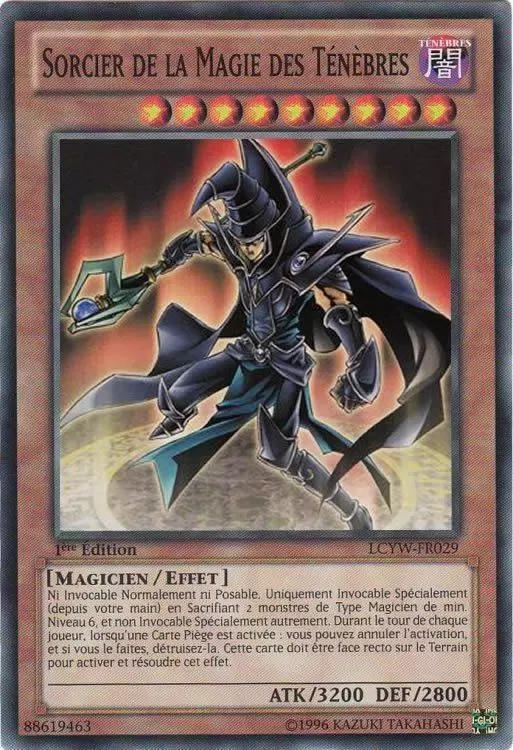 Collection Légendaire 3 : Le Monde de Yugi LCYW - Sorcier de La Magie des Ténèbres