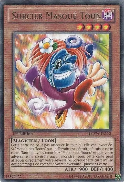 Collection Légendaire 3 : Le Monde de Yugi LCYW - Sorcier Masqué Toon