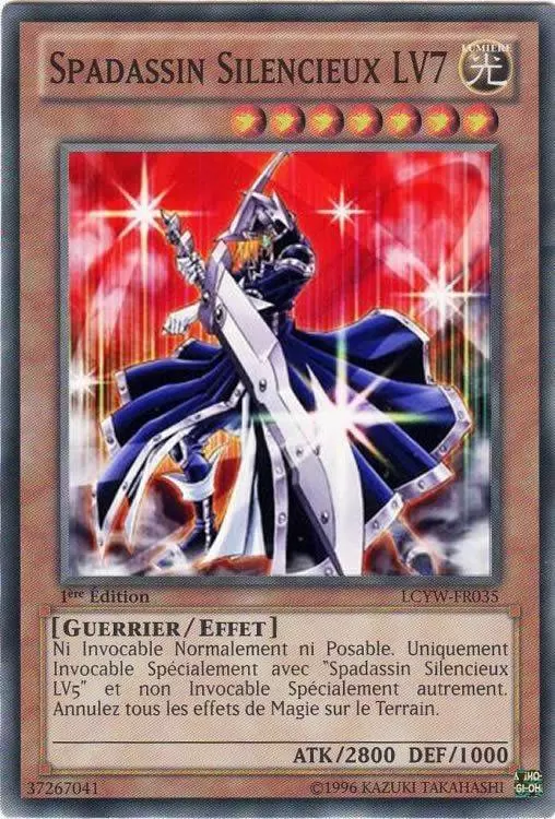 Collection Légendaire 3 : Le Monde de Yugi LCYW - Spadassin Silencieux LV7