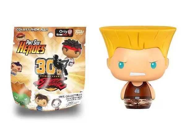 Pint Size Heroes Pack and Exclusive - Guile 30th Anniversary