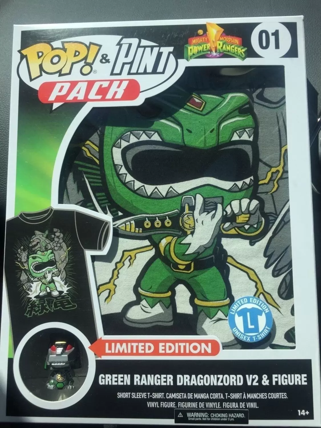 Pint Size Heroes Pack and Exclusive - Power Rangers - Dragonzord