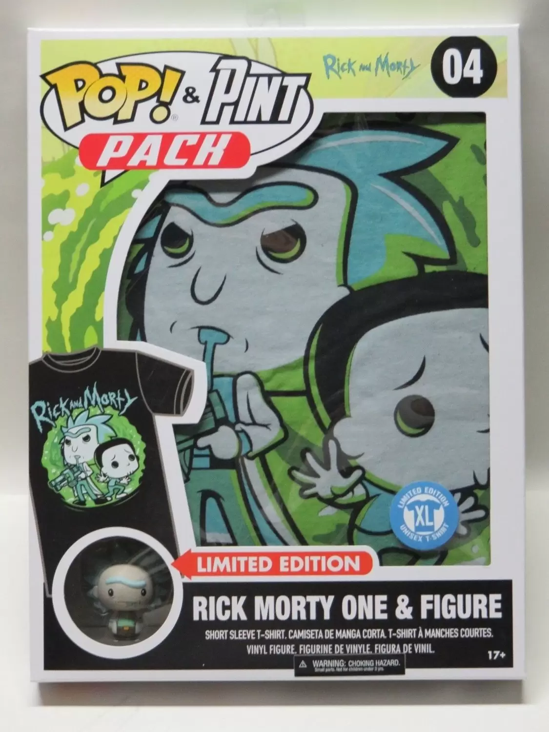 Pint Size Heroes Pack and Exclusive - Rick et Morty - Rick