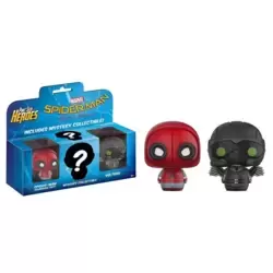 Spider-Man Homecoming 3 Pack - Spider-Man Homemade Suit, Vulture and Mystery