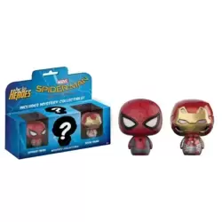 Spider-Man Homecoming 3 Pack – Spider-Man, Iron Man and Mystery