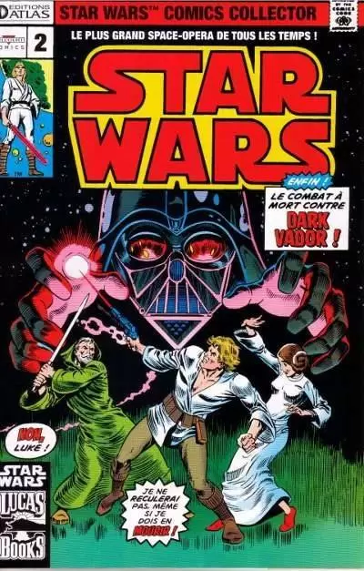 Star Wars : Comics Collector Atlas - Le Combat à mort contre Dark Vador