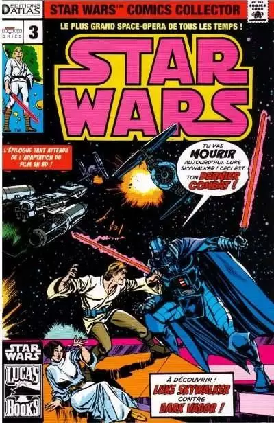 Star Wars : Comics Collector Atlas - Luke Skywalker contre Dark Vador