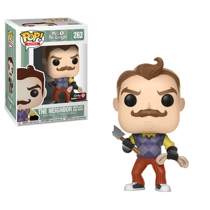 POP! Games - Hello Neighbor - The Neighbor with Axe and Rope