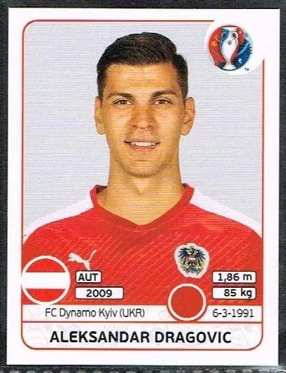 Euro 2016 France - Aleksandar Dragovic - Austria