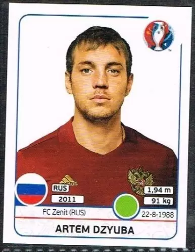 Euro 2016 France - Artem Dzyuba - Russia