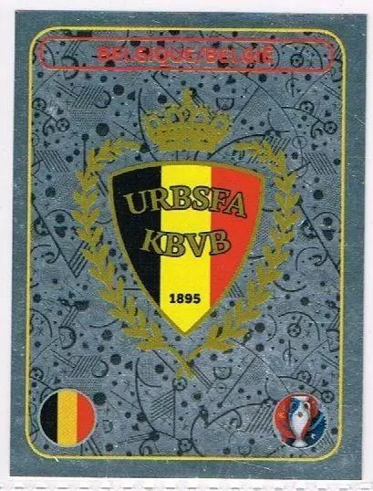 Euro 2016 France - Badge - Belgique / Belgium
