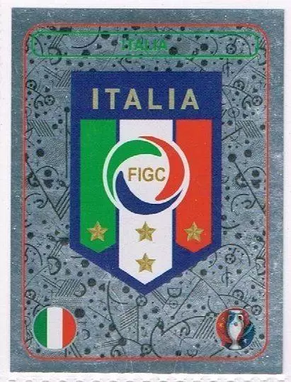 Euro 2016 France - Badge - Italy