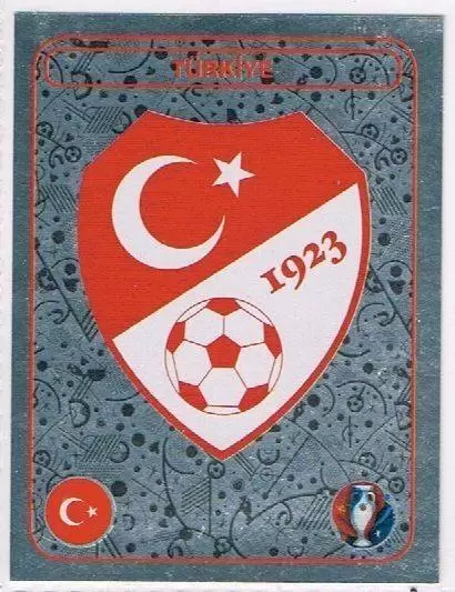 Euro 2016 France - Badge - Turkey