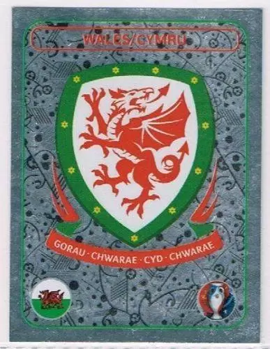 Euro 2016 France - Badge - Wales