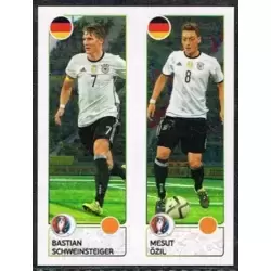 Bastian Schweinsteiger / Mesut Özil - Germany