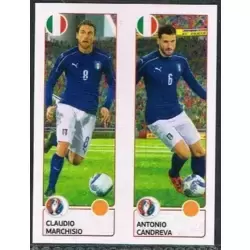 Claudio Marchisio / Antonio Candreva - Italy