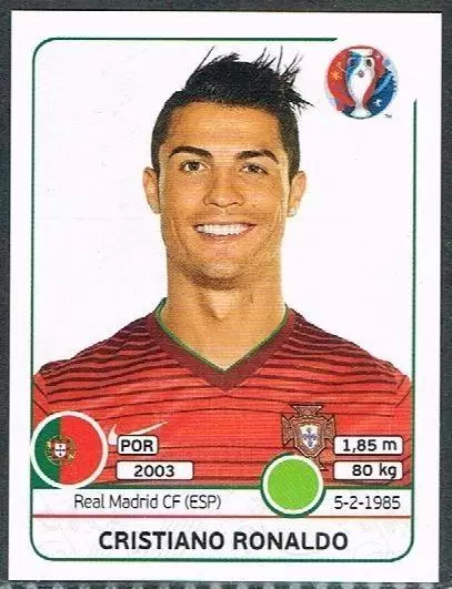 Euro 2016 France - Cristiano Ronaldo - Portugal