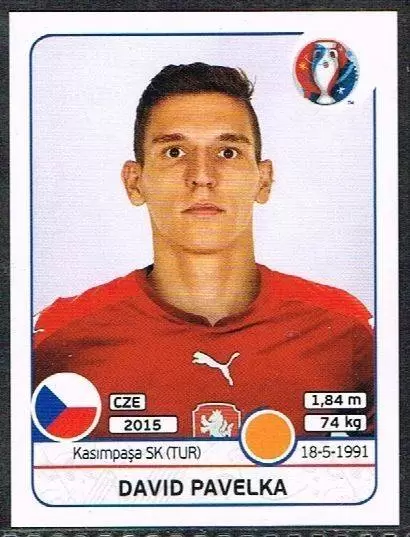 Euro 2016 France - David Pavelka - Czech Republic