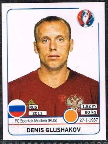 Euro 2016 France - Denis Glushakov - Russia