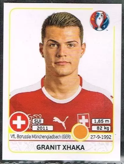 Euro 2016 France - Granit Xhaka - Switzerland