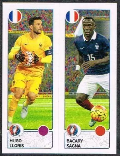 Euro 2016 France - Hugo Lloris / Bacary Sagna - France