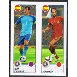 Iker Casillas / Juanfran - Spain