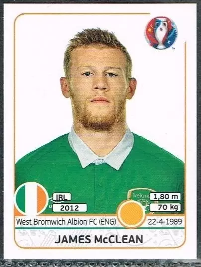Euro 2016 France - James McClean - Republic of Ireland