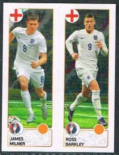 Euro 2016 France - James Milner / Ross Barkley - England