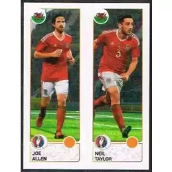 Joe Allen / Neil Taylor - Wales
